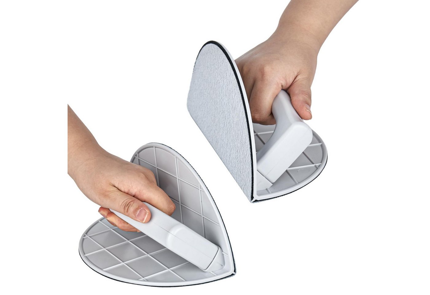 FOUORTUNATE-BEE Schleifteller Eckschleifer Set mit Schleifpapier 90° Handschleifer für Details, Halbrund Handschleifer Set mit 10 Schleifblättern für Ecken Kant – Bild 5 von 5