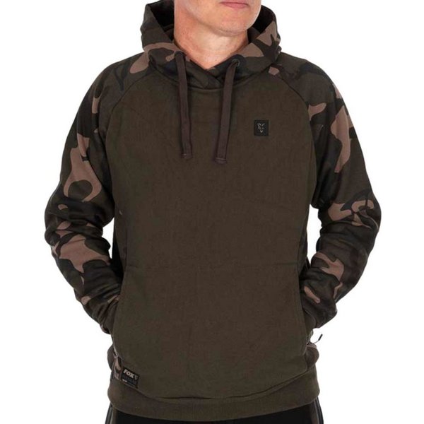 FOX International Kapuzenpullover Fox Khaki / Camo pullover premium Hoodie - Angelpullover