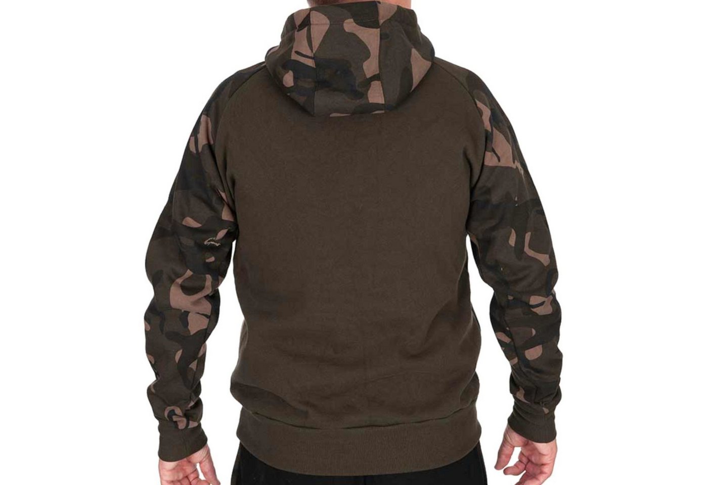 FOX International Kapuzenpullover Fox Khaki / Camo pullover premium Hoodie - Angelpullover – Bild 2 von 5