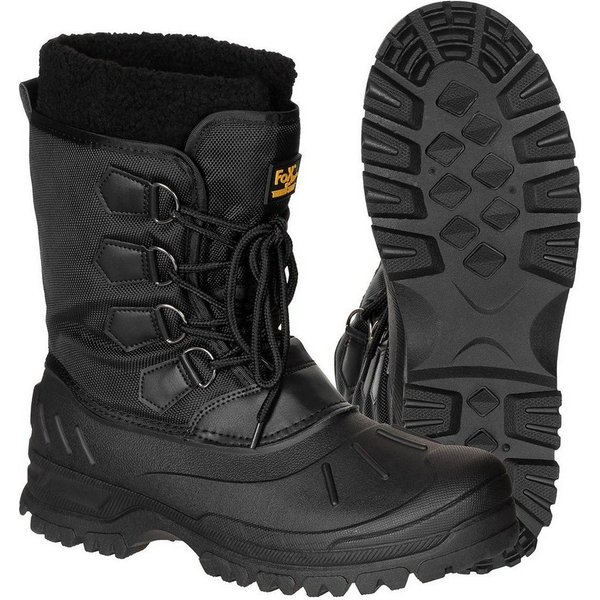 FoxOutdoor Kälteschutzstiefel, geschnürt, schwarz Outdoorschuh