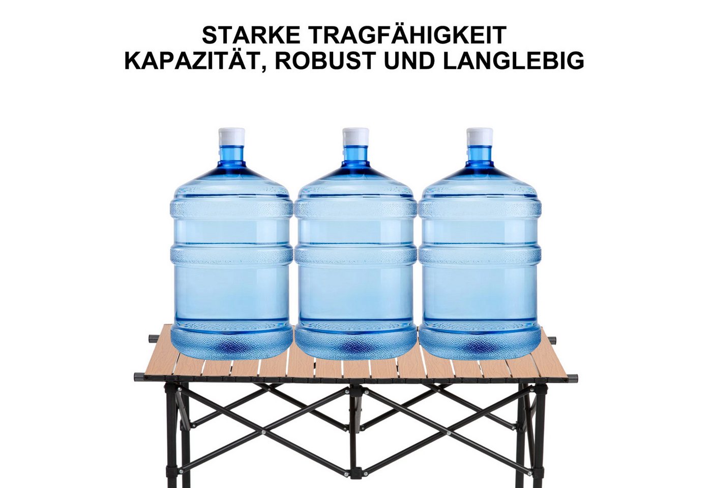 FOXSPORT Campingtisch Klapptisch, 87 x 50 x 53.5 cm – Bild 4 von 5