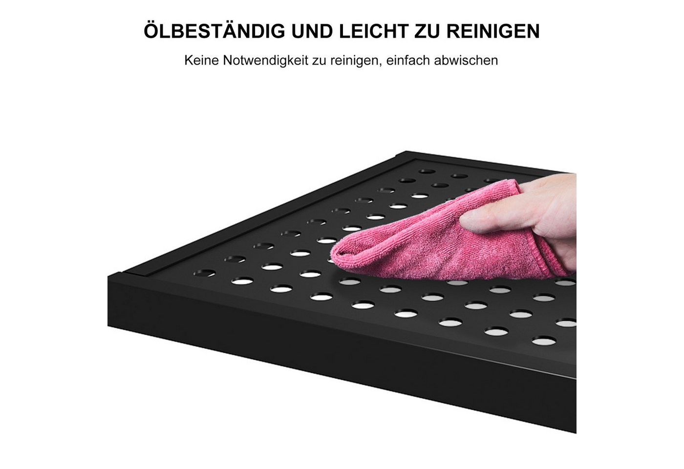 FOXSPORT Standregal mit Rollen, Mehrzweckregal, 1er-Packung, Komplett-Set, Traglast von 20 kg pro Ebene, mit 4/5 Ablagen, Lagerregal, Küchenregal, 72x37x163cm – Bild 3 von 5