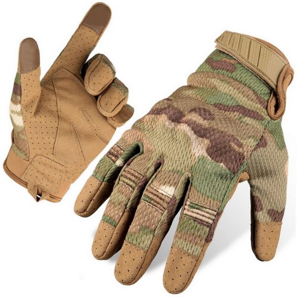 Foxter Sport Multisporthandschuhe Outdoor Handschuhe Touchscreen Sporthandschuhe Camo rutschhem (1 Paar Handschuhe Outdoor Sporthandschuhe Touchscreen rutschfes