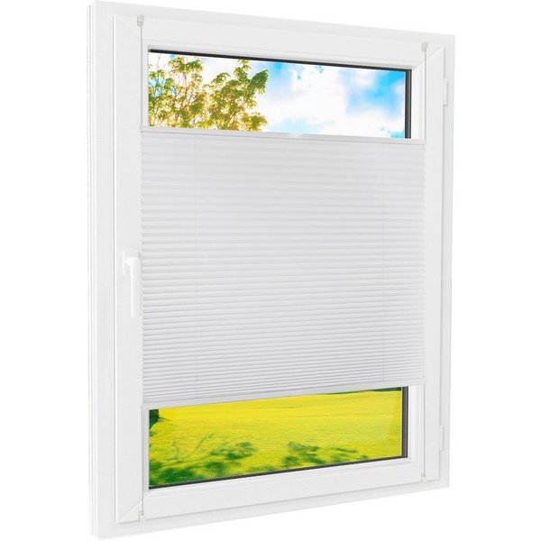 Foxx Plissee Plissee Klemmfix weiß blackout 35x120 cm