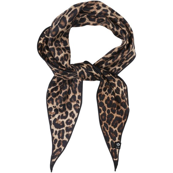 Fraas Modetuch Diamond Shape Seidentuch mit Leo-Design