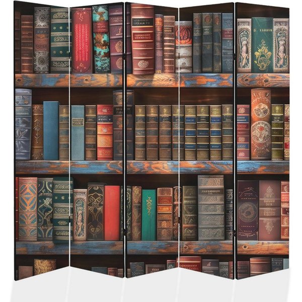 framed concept Paravent, Raumteiler Holz Struktur, 135x172 & 225x172 cm, ein- oder beidseitig