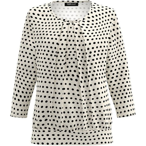 FRANK WALDER Blusenshirt mit Raffung