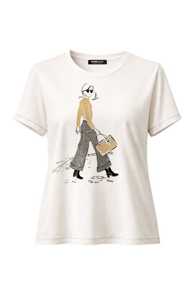 FRANK WALDER T-Shirt mit Frontprint – Bild 2 von 5