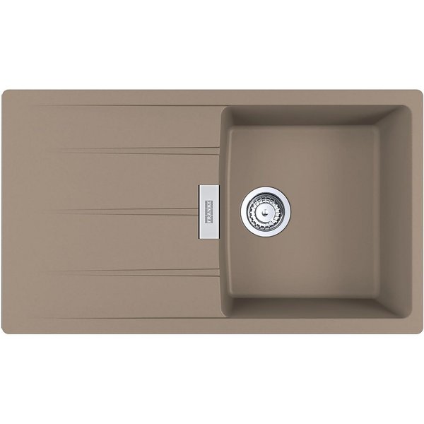 FRANKE Granitspüle, rechteckig, 86/50 cm, (1 St), aus Sanitized®