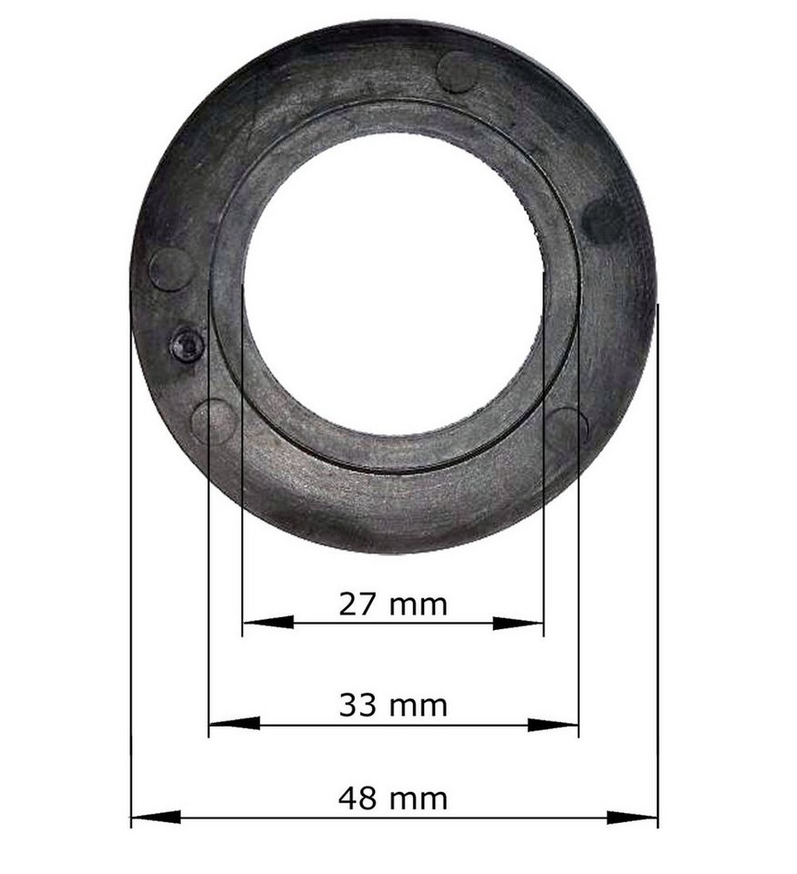 FRANKE Siebventil Siebkorbdichtung 133.0060.773 Integral Stösselventil 3,5" / Ersatzteil – Bild 3 von 3