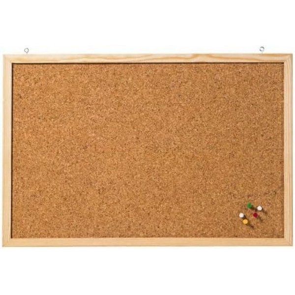 FRANKEN Pinnwand CC-KT4060E, Kork mit Holzrahmen