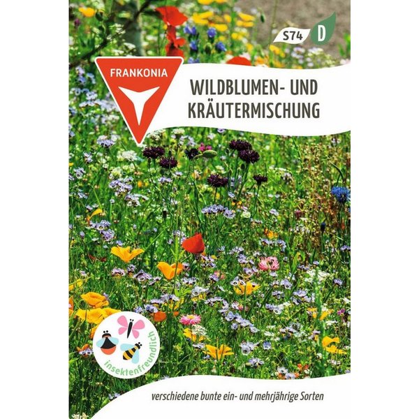 FRANKONIA Blumensamen Wildblumen- und Kräutermischung Blumenmischung Rasen Saatgut Samen