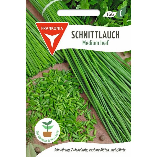 FRANKONIA Kräutersamen Schnittlauch, Medium Leaf - Gewürz Saatgut Schnittlauch-Samen, Allium schoenoprasum