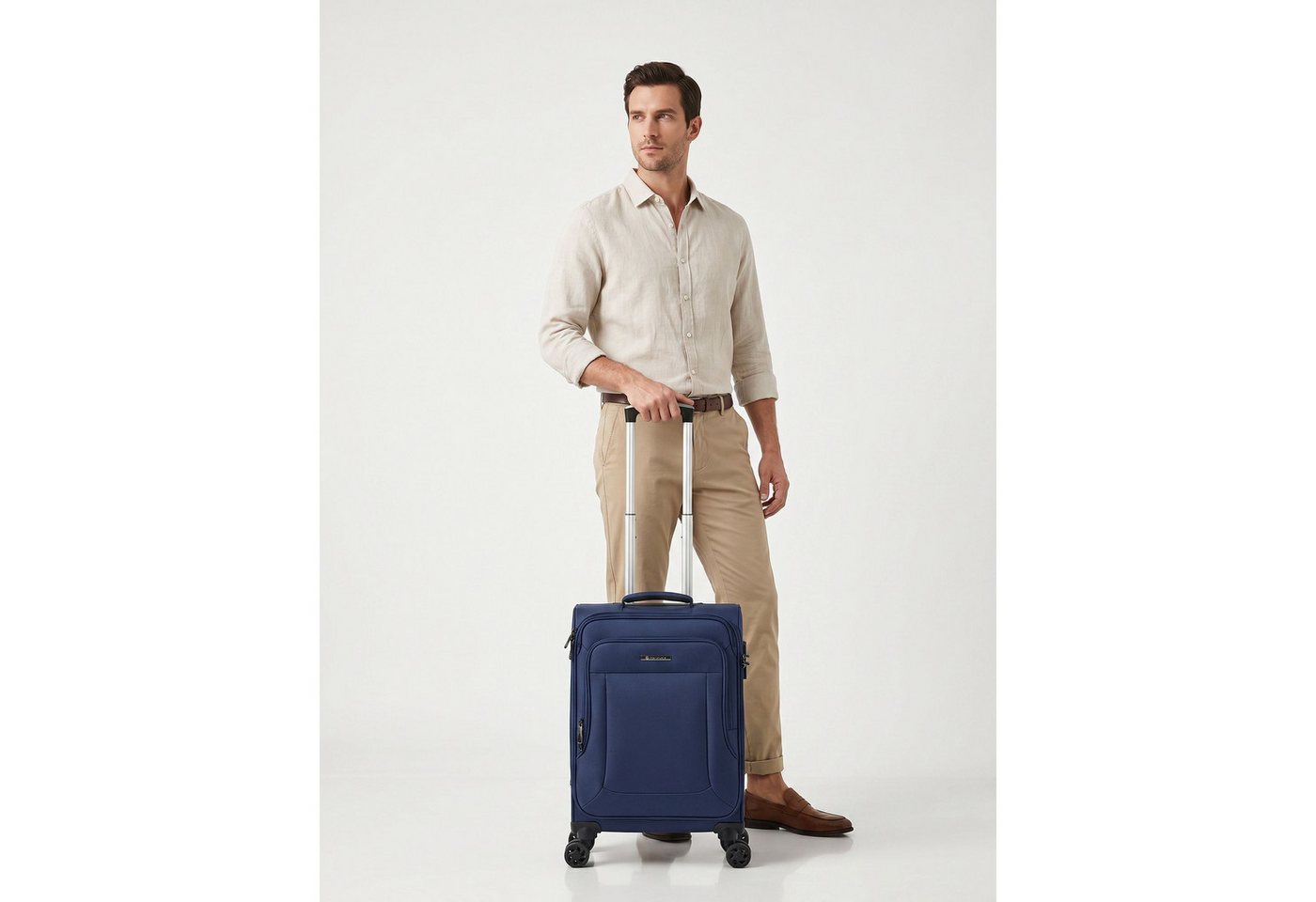 Franky Handgepäck-Trolley Melbourne 3.0, 4 Rollen, Polyester – Bild 2 von 5