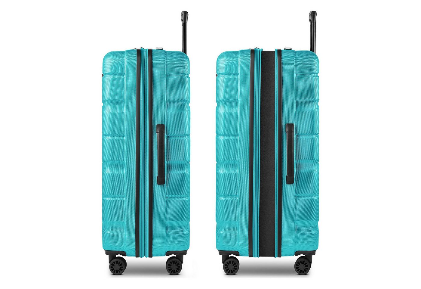 Franky Trolleyset Munich 4.0, 4 Rollen, (3-teilig, 3 tlg), ABS – Bild 5 von 5