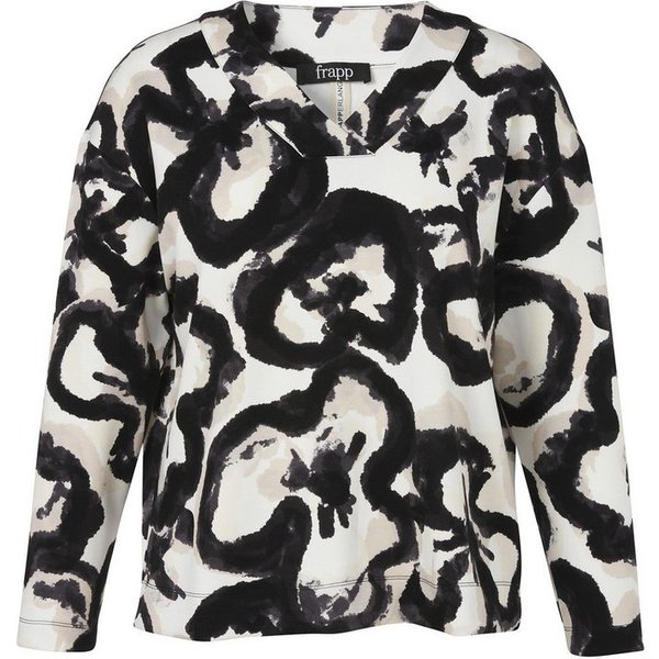 FRAPP Sweatshirt (1-tlg) Große Größen