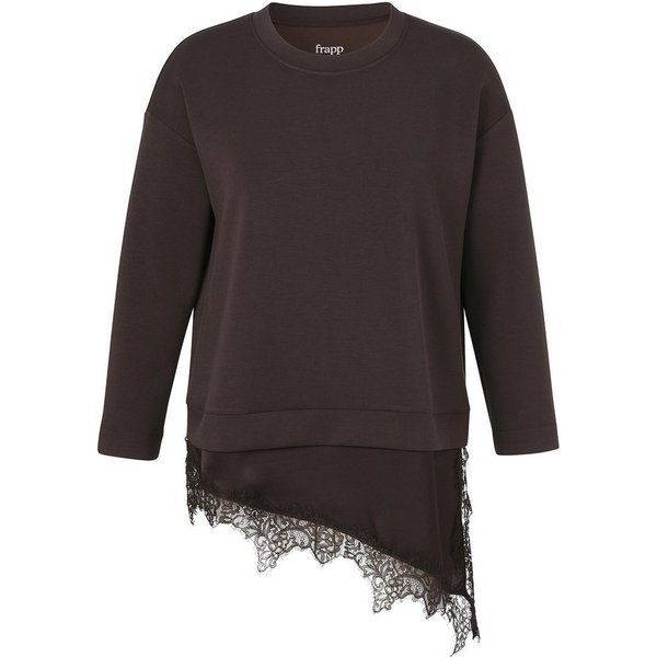 FRAPP Sweatshirt (1-tlg) Große Größen