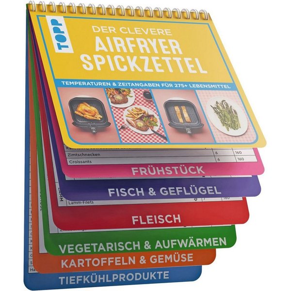 Der clevere Airfryer-Spickzettel / Sam Milner, Dom Milner