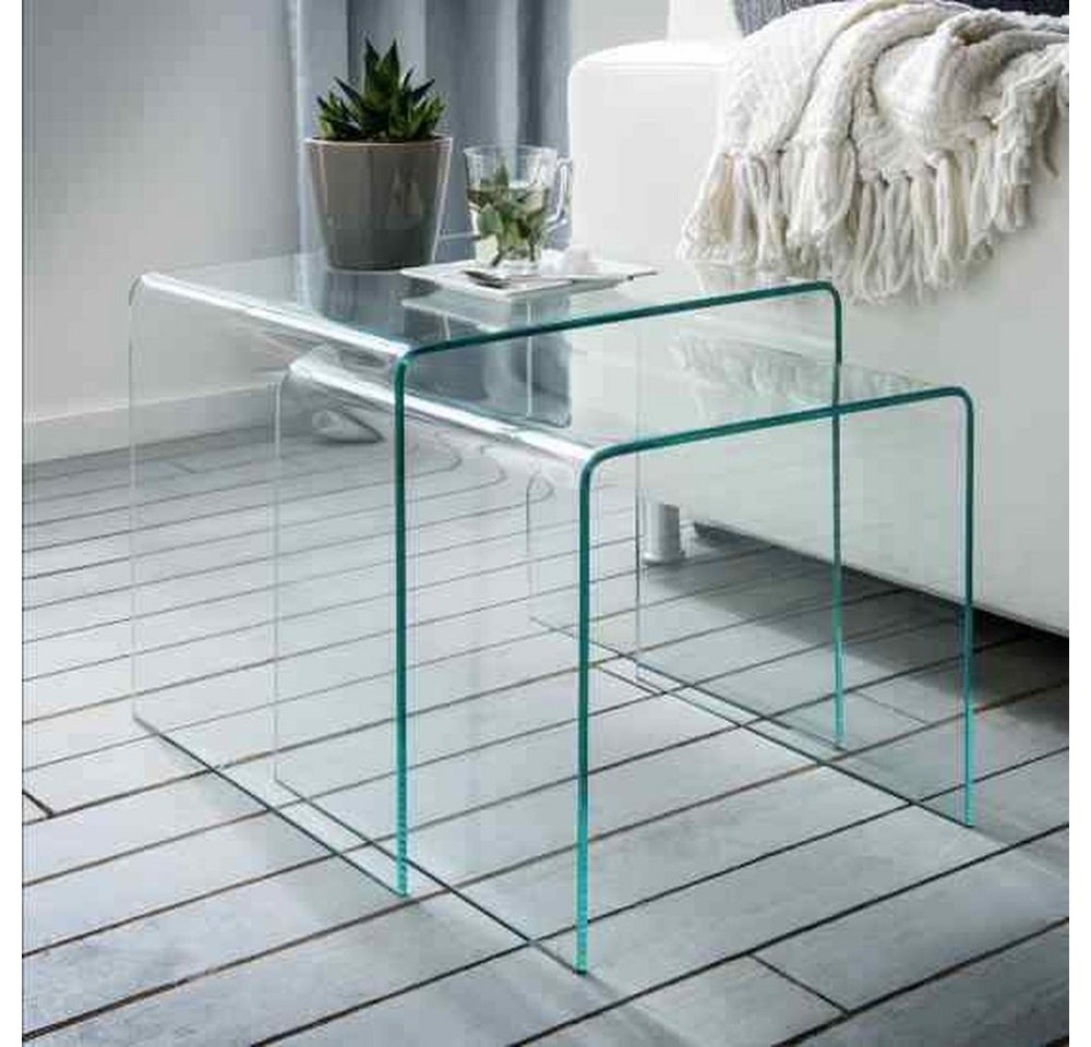 freiraum Beistelltisch 7/107, in Klarglas, Glas - 42x42x42cm (BxHxT) – Bild 3 von 3