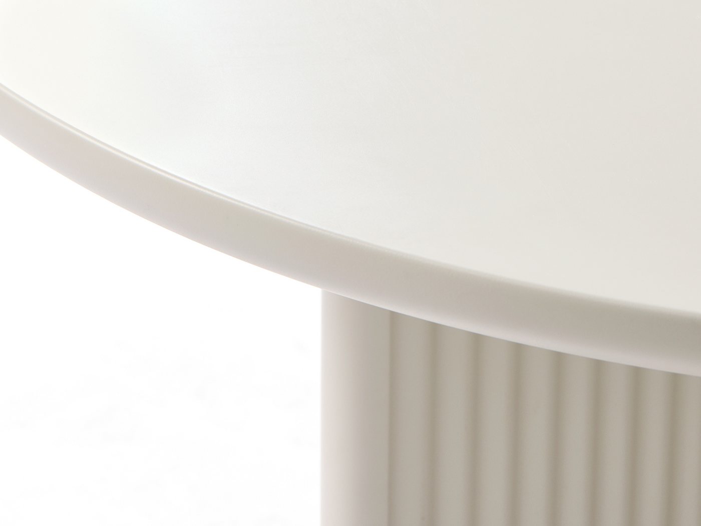 freiraum Couchtisch PALMA, in Greige, MDF + Stahl in greige - 45x80cm (HxD) – Bild 3 von 4
