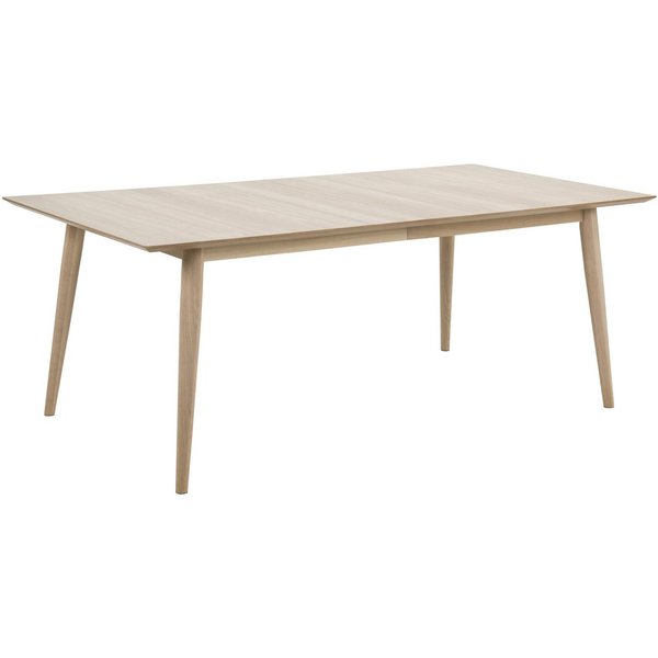 freiraum Kulissen-Esstisch Century, in Eiche weiss pigmentiert - 200x75,3x100 (BxHxT)