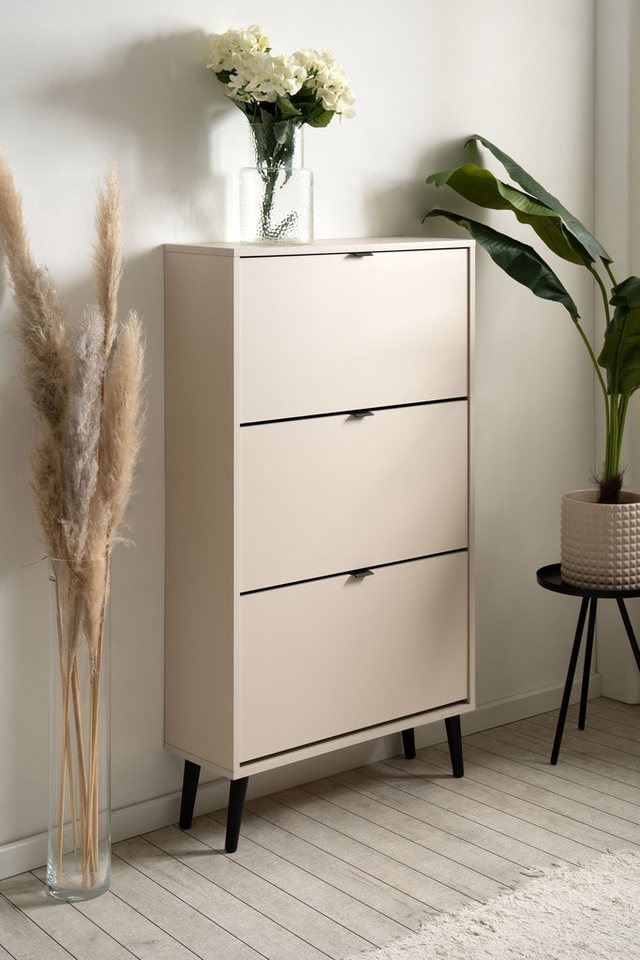 freiraum Schuhkipper Vigo, in samt - 70x125x24cm (BxHxT) – Bild 4 von 5