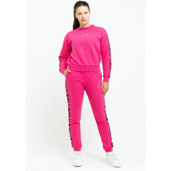 Tom Barron Freizeitanzug Tom Barron Zebra Pattern Sweatshirt And Pant Set, mit modernem Design