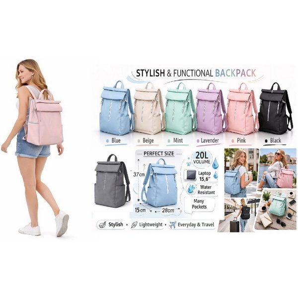 Antonio Freizeitrucksack Antonio Urban Line Rucksack extra leicht 600 g modischer