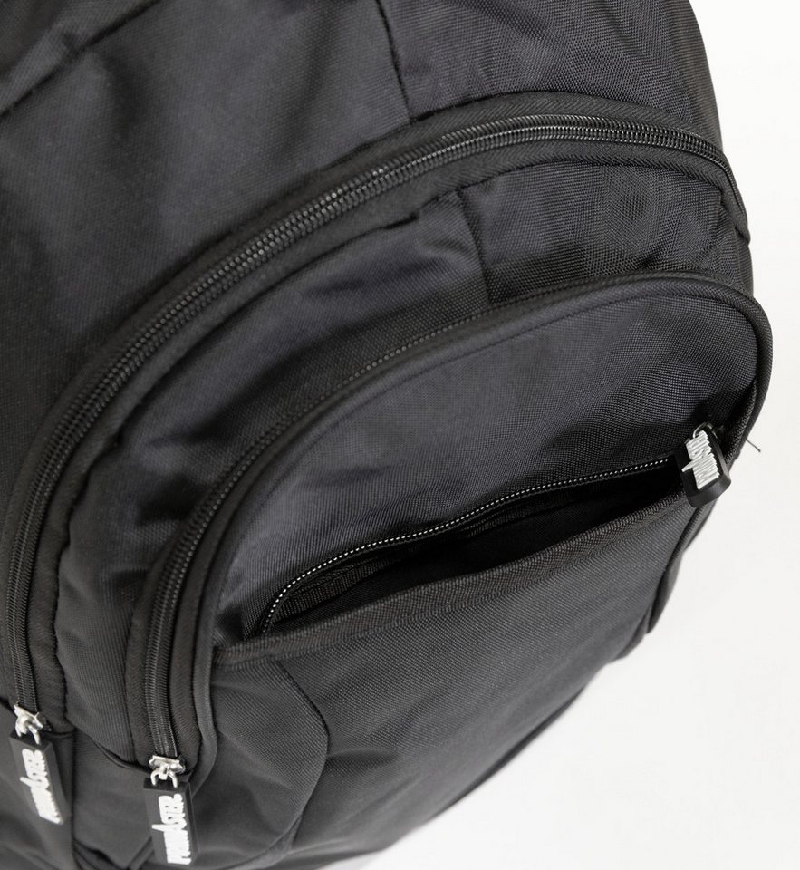 Primaster Freizeitrucksack Primaster Rucksack schwarz-grau, 32 x 46 x 18 cm – Bild 5 von 5