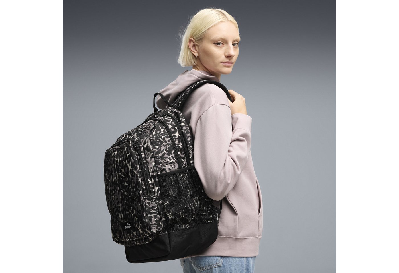 PUMA Freizeitrucksack PUMA Academy 29 l Rucksack mit Allover-Print Erwachsene – Bild 2 von 5