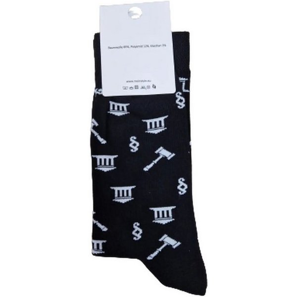 Mein Style Freizeitsocken Mein Style Anwaltssocken (1 Paar, 1-Paar, 1 Paar) lustiges Design