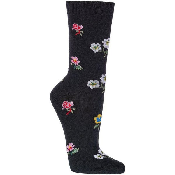 Socks 4 Fun Freizeitsocken Socks 4 Fun Blümchen (3-er Bündel, 3-Paar, 3 Paar) lustiges Design