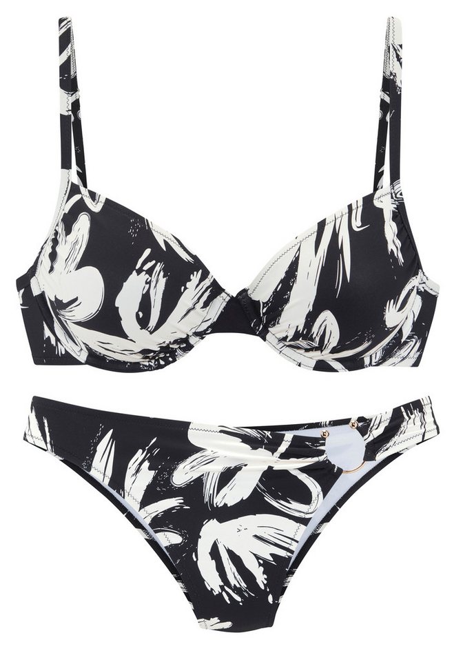 French Connection Bügel-Bikini mit modischem Allover-Print – Bild 2 von 4