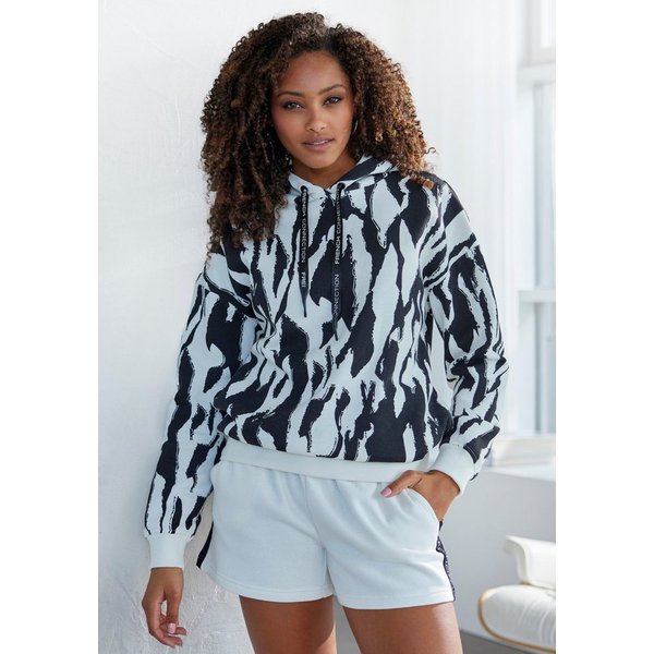 French Connection Hoodie im Allover Print, Loungewear