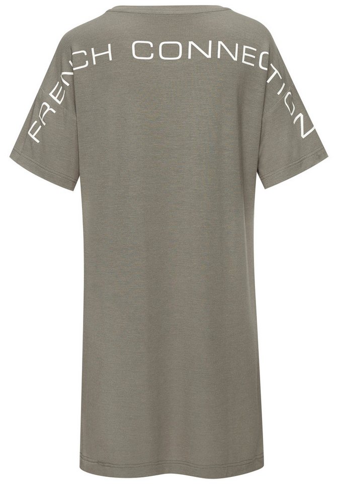 French Connection Nachthemd mit großem Logoprint auf dem Rücken – Bild 4 von 5