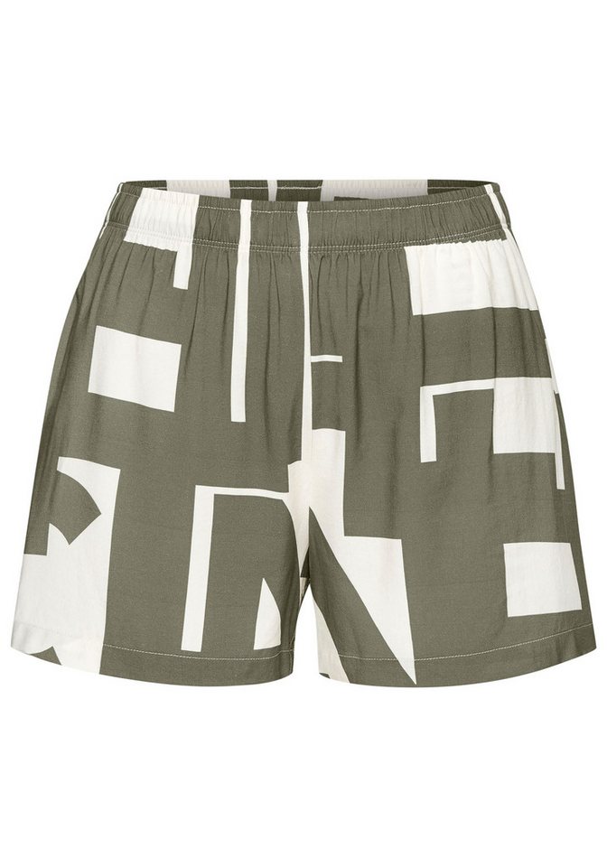 French Connection Pyjamashorts in gewebter Hemdenqualität – Bild 4 von 5