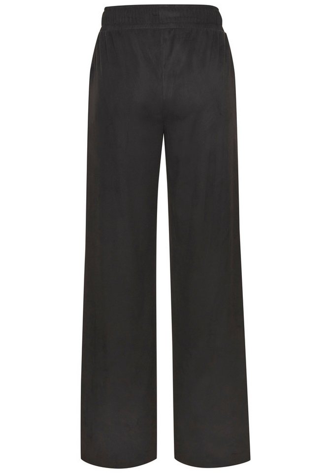 French Connection Schlupfhose aus Veloursleder-Imitat mit seitlichen Taschen, Loungewear – Bild 4 von 5