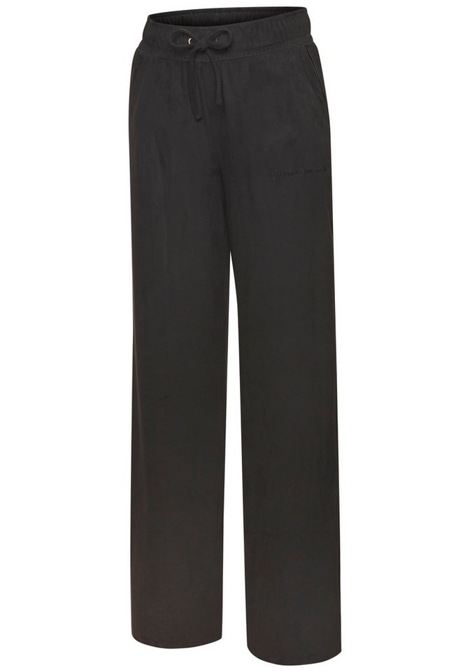 French Connection Schlupfhose aus Veloursleder-Imitat mit seitlichen Taschen, Loungewear – Bild 5 von 5
