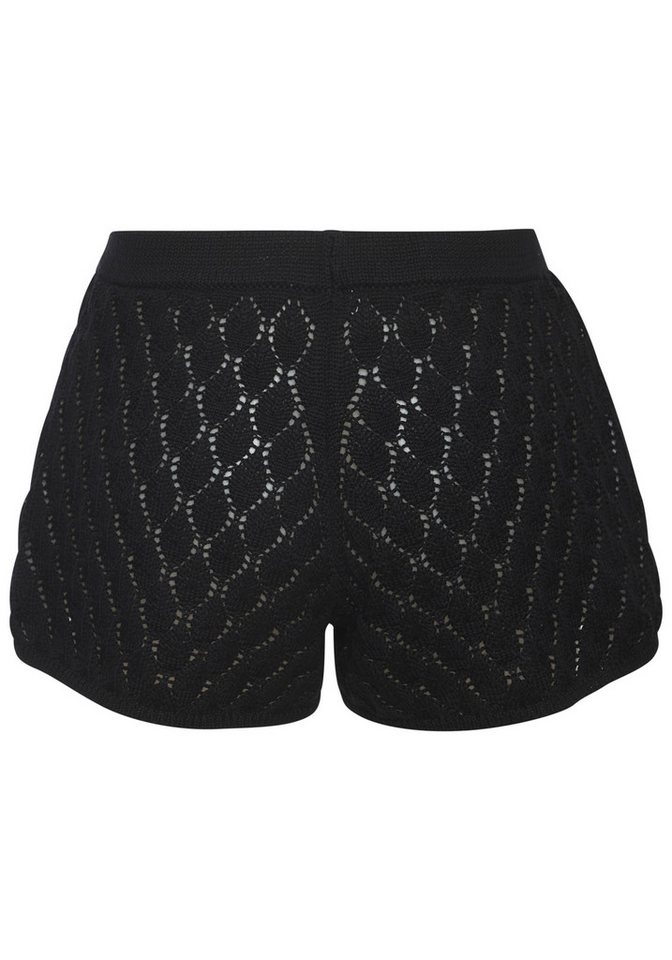 French Connection Strandshorts aus luftigem, leicht transparentem Strick Sommerhose, leichte Sommershorts, bequem, modisch – Bild 4 von 5