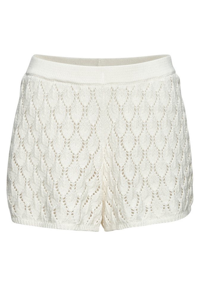 French Connection Strandshorts aus luftigem, leicht transparentem Strick Sommerhose, leichte Sommershorts, bequem, modisch – Bild 2 von 5