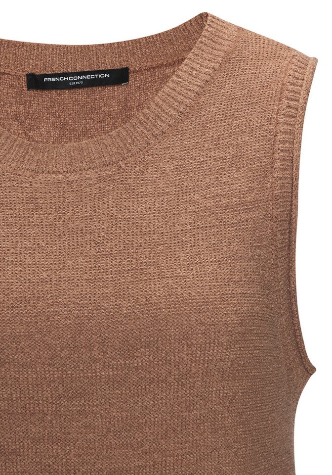 French Connection Stricktop aus leichtem Bändchengarn Sommertop, gestricktes Top, leichter Sommerstrick, Basic – Bild 5 von 5