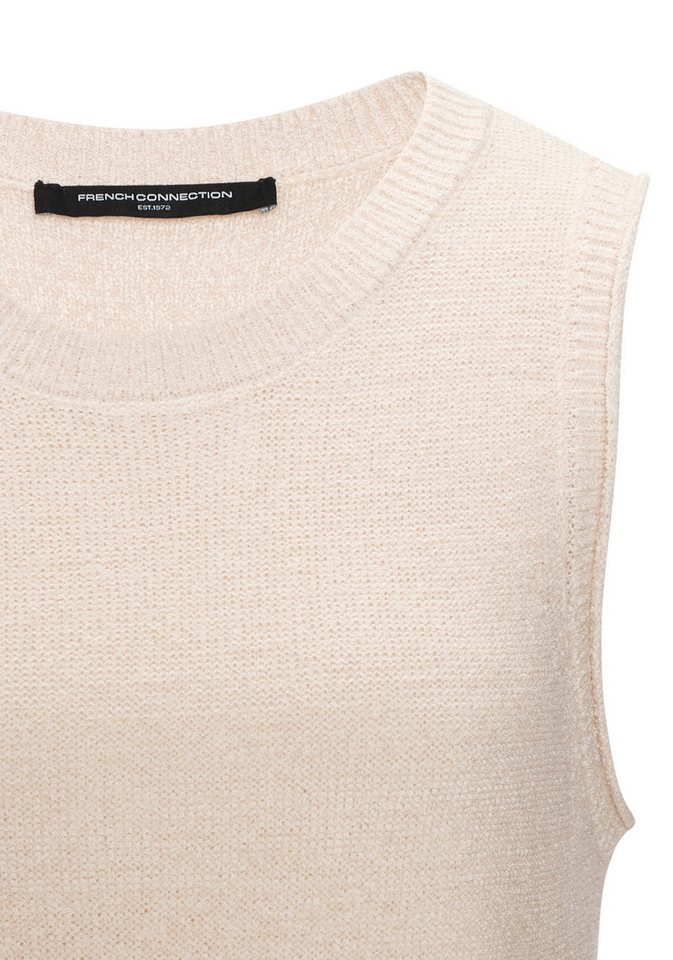 French Connection Stricktop aus leichtem Bändchengarn Sommertop, gestricktes Top, leichter Sommerstrick, Basic – Bild 5 von 5