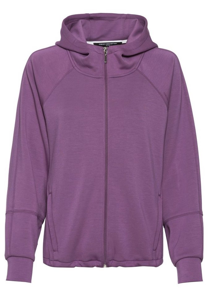 French Connection Sweatjacke mit seitlichen Reißverschlusstasche, Loungewear – Bild 2 von 5