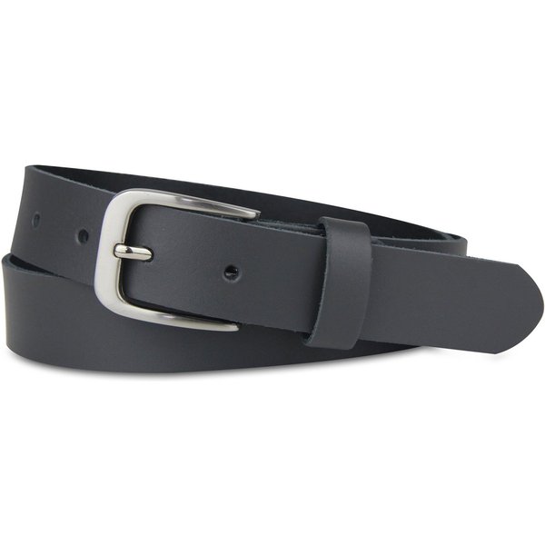 Frentree Ledergürtel aus 100% Echtleder, MADE IN GERMANY 3 cm breiter Gürtel aus Leder, kürzbar, Braun