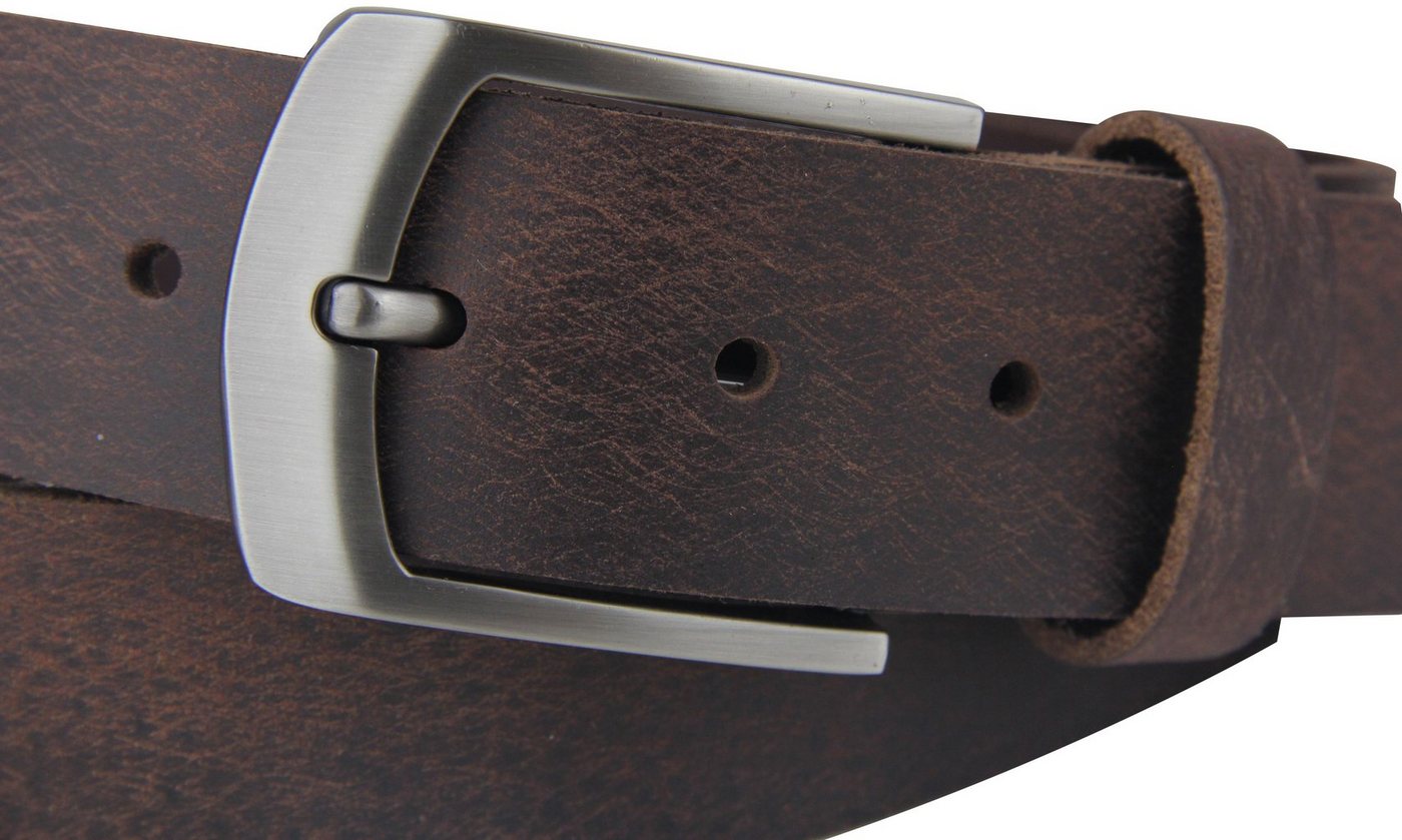 Frentree Ledergürtel aus 100% Echtleder, MADE IN GERMANY 3,8 cm breiter Gürtel aus Leder, kürzbar, verschiedene Farben – Bild 2 von 5