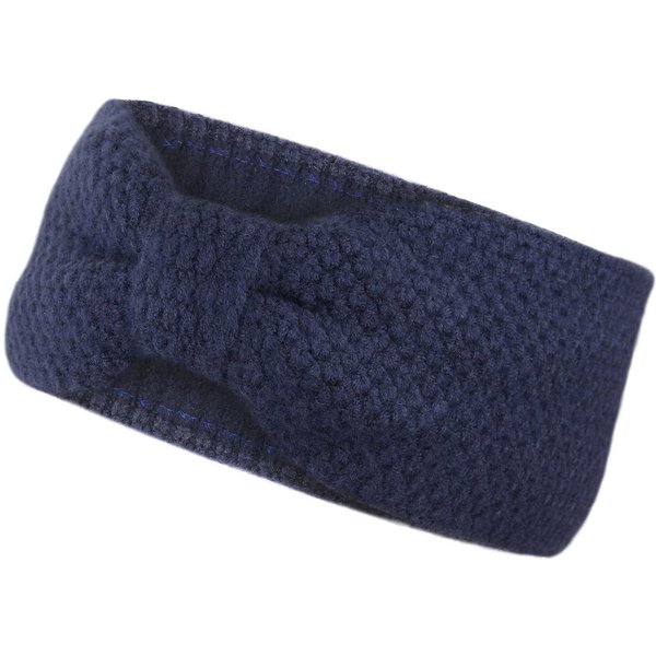 Frentree Stirnband Gefüttertes Haarband, Ohrenwärmer für Damen und Mädchen, Strickmuster mit Schleife und weichem Fleece Innenfutter