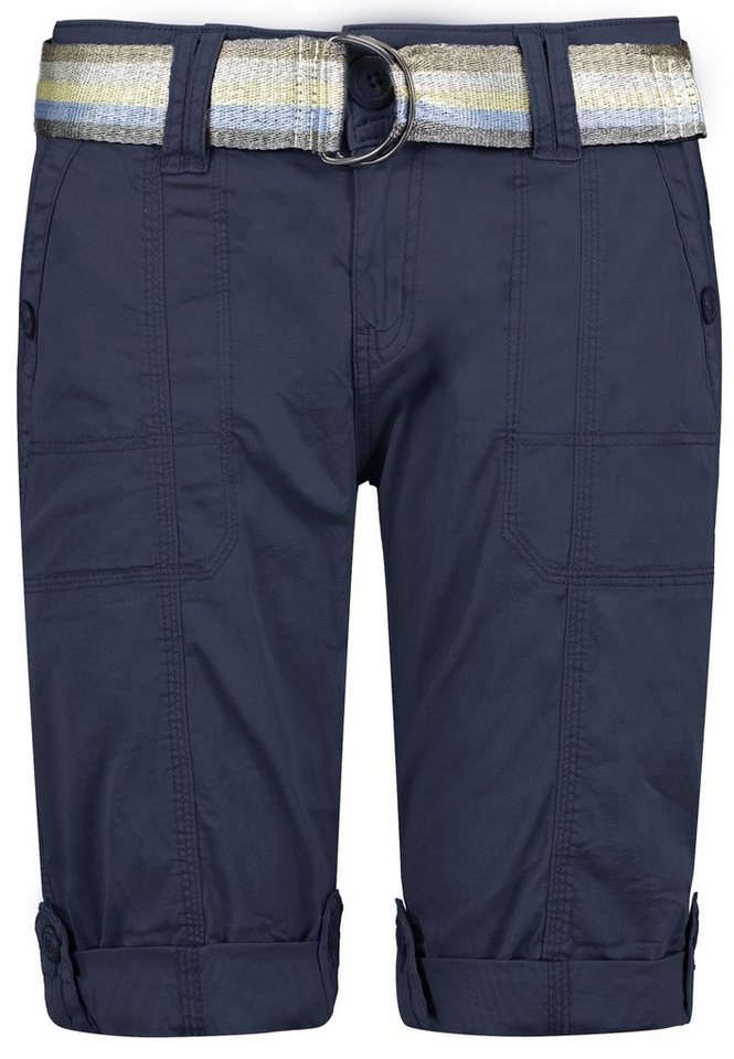 Fresh Made Bermudas Bermuda mit glänzendem Gürtel – Bild 4 von 5
