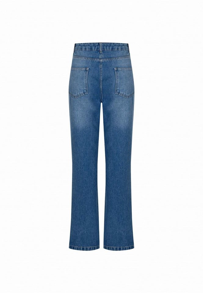 freshlions Bequeme Jeans Sofia (1-tlg) mit ausgestelltem Bein – Bild 4 von 5