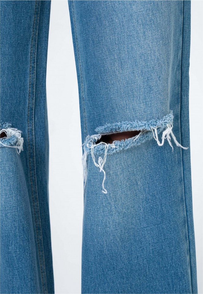 freshlions Bequeme Jeans Sofia (1-tlg) mit ausgestelltem Bein – Bild 5 von 5