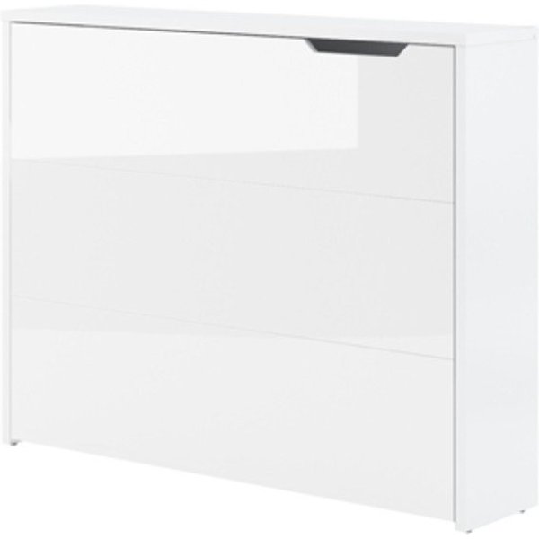 Friderik-EU Schreibtisch Work Concept Klappbarer und Ausziehbarer mit Rollen 115x93x27 cm (mit 3 Regalen), Platzsparender Computertisch für Homeoffice und Arbei